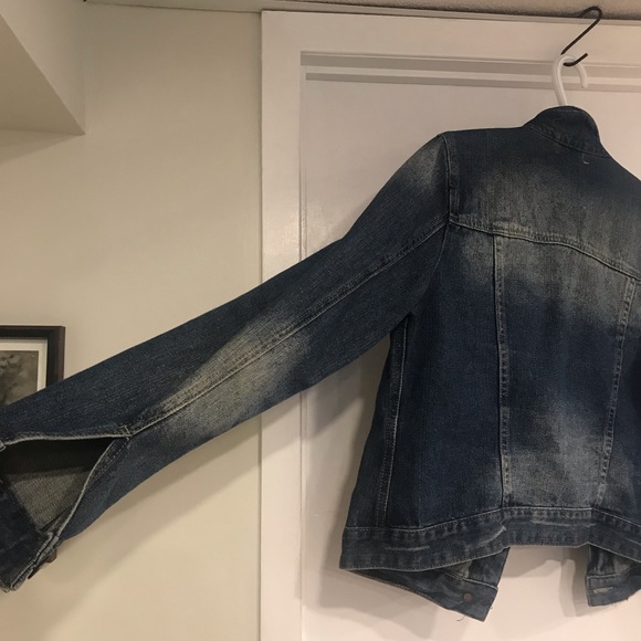 Distressed Jean Jacket - Picture 6 of 7